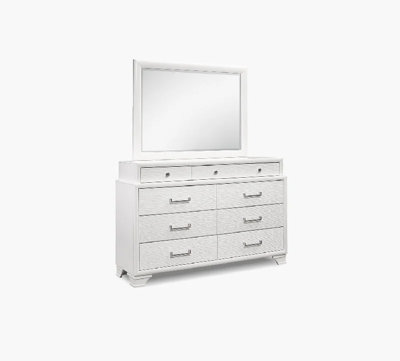 Jordyn White 59" Dresser