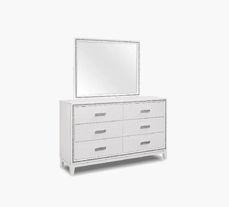 Lily White 63" Dresser