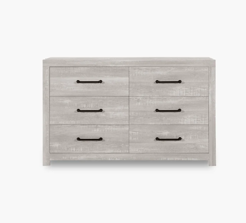 Linwood Light Grey 58" Dresser