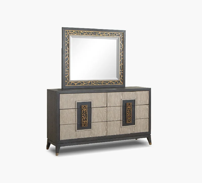 Ryker Espresso Mirror